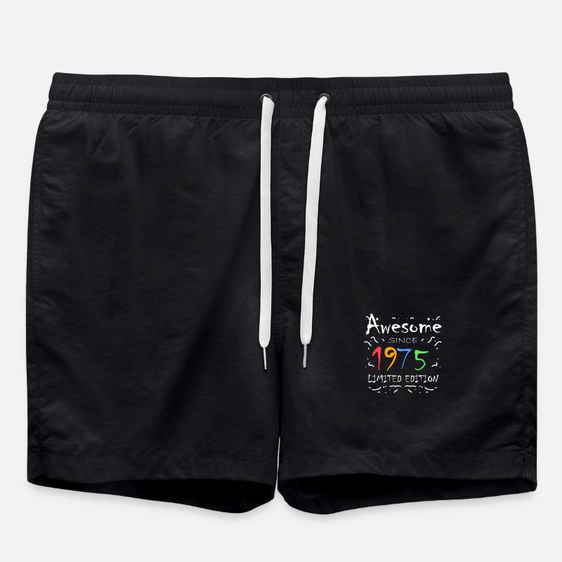 1975 - Swim Trunks - black