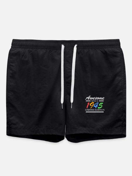 1945 - Swim Trunks - black