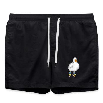 Duck Inline skating Inline skates - Swim Trunks - black - Front - AI Model Male 185 light (185cm)