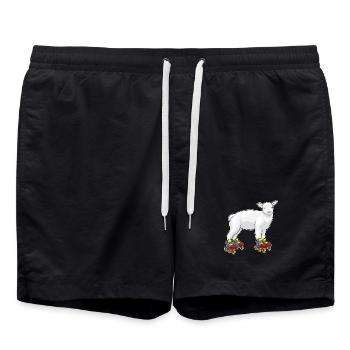 Lamm Inline skating Inline skates - Swim Trunks - black - Front - AI Model Male 185 light (185cm)