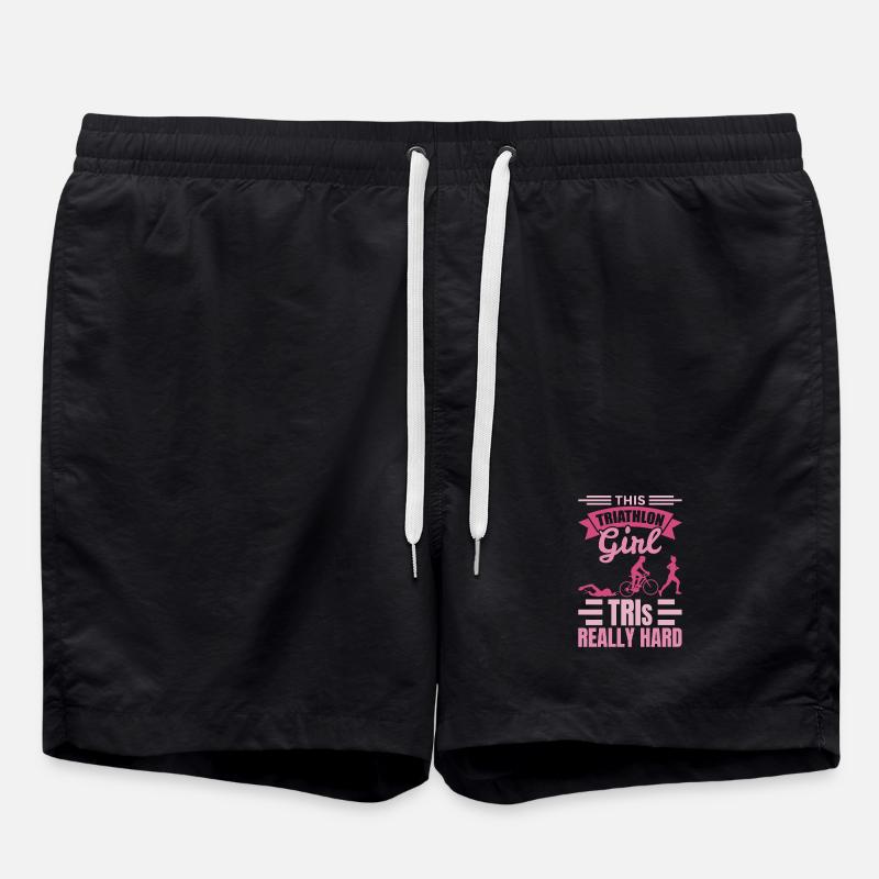Triathlètes filles - Short de bain - noir