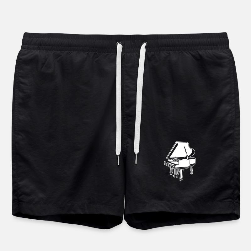 Flügel - Badeshorts - Schwarz