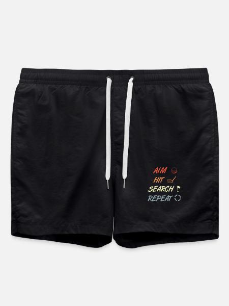 Golf Routine - Badeshorts - Schwarz
