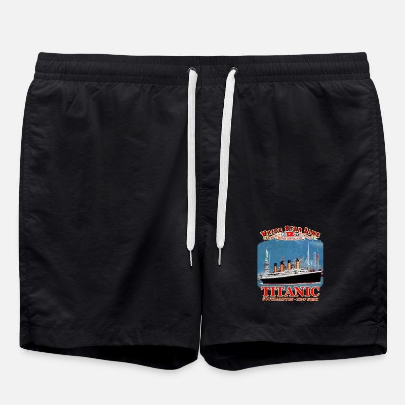 TITANIC creation Louis RUNEMBERG © Adagp - Swim Trunks - black