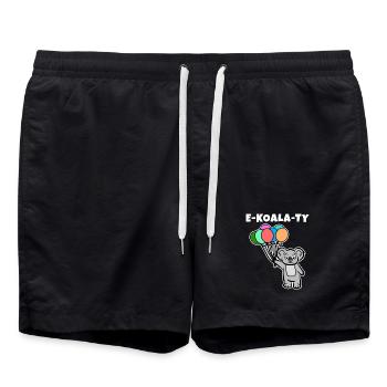 Lgbt Gleichberechtigung Menschenrechte Sexualität - Badeshorts - Schwarz - Vorne - AI Model Male 185 light (185cm)