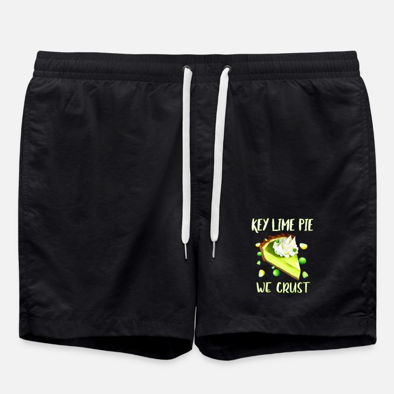 Key Lime Pie - Badeshorts - Schwarz