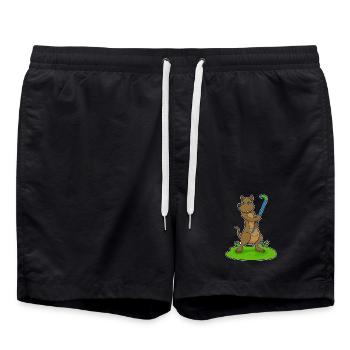 Kangaroo Hockey sur gazon Stick - Short de bain - noir - Devant - AI Model Male 185 light (185cm)