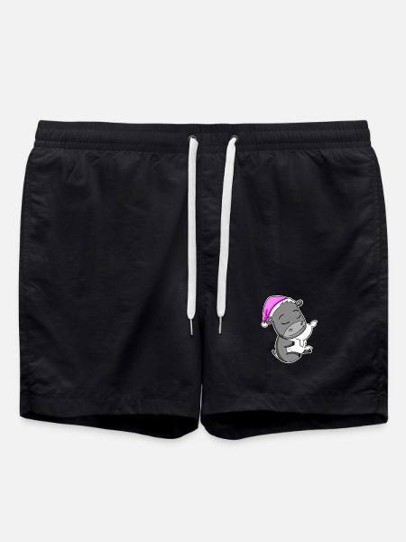 Esel - Badeshorts - Schwarz