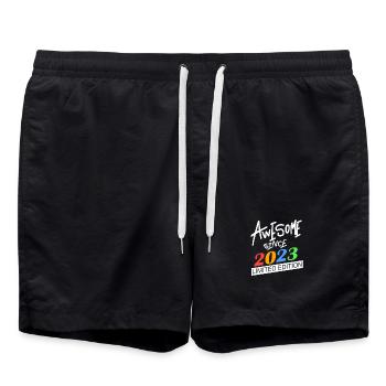 2023 - Short de bain - noir - Devant - AI Model Male 185 light (185cm)