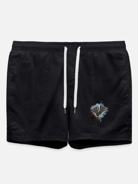 Badminton - Badeshorts - Schwarz