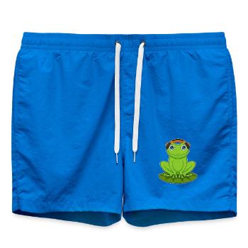 Frog Headphone Musique - Short de bain - cobalt blue - Devant