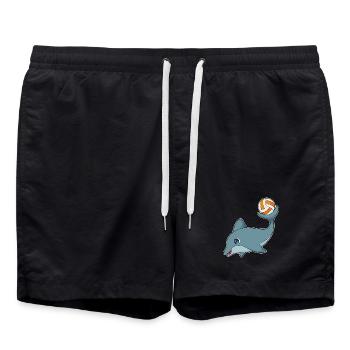 Joueur de volleyball Delfin Volleyball - Short de bain - noir - Devant - AI Model Male 185 light (185cm)