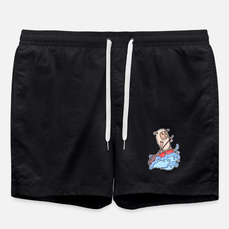 Stand Up Paddling Schaf - Badeshorts - Schwarz