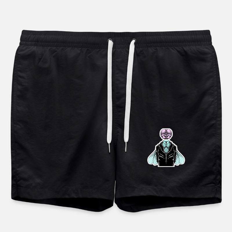 Tuxedo fly - Swim Trunks - black