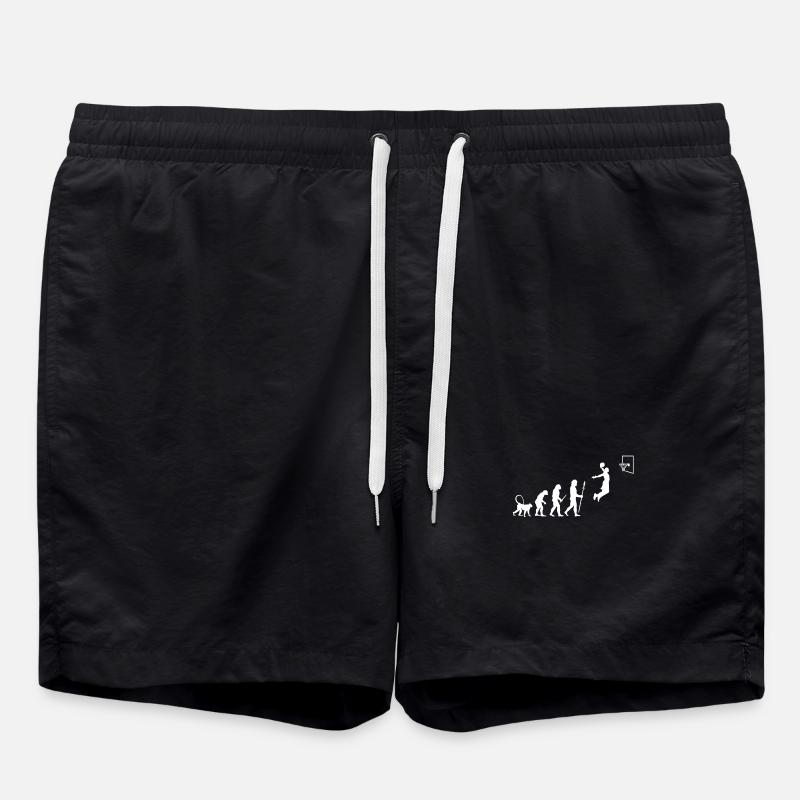 Évolution du basketball - Short de bain - noir
