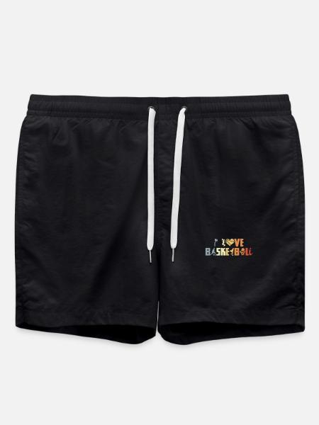 Basketball Love - Swim Trunks - black