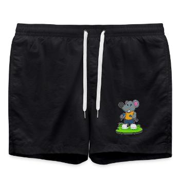Souris Dart Dart - Short de bain - noir - Devant - AI Model Male 185 light (185cm)