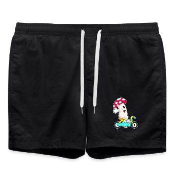 Pilz Bicycle - Swim Trunks - black - Front - AI Model Male 185 light (185cm)