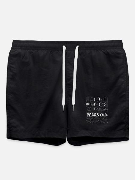 50. Jahrestag 50 Jahre Matrixdeterminante - Badeshorts - Schwarz