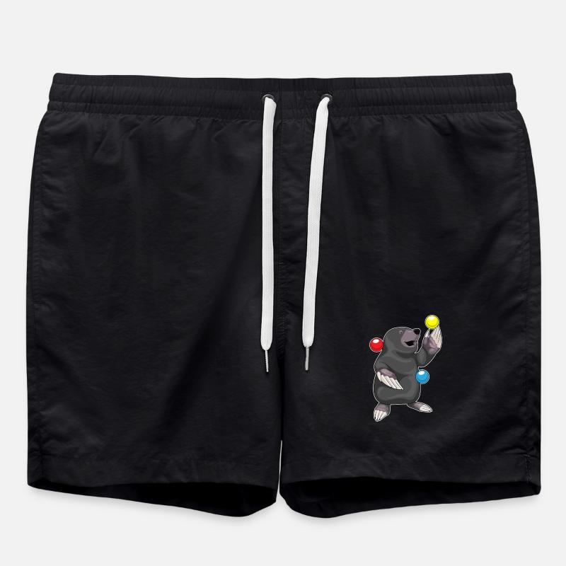 Jongleur taupe Jonglerie - Short de bain - noir
