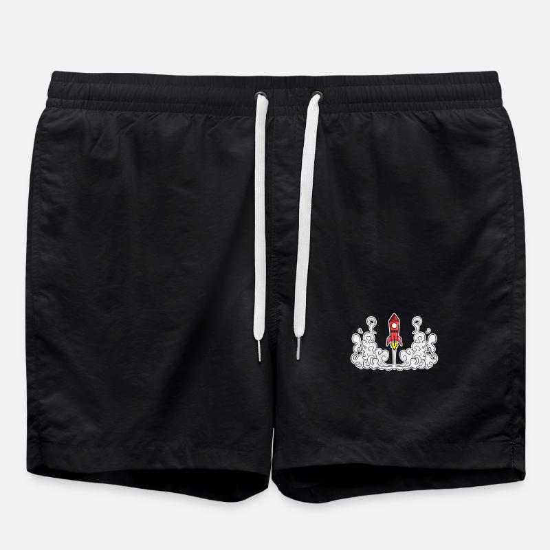 Lancement de fusée - Short de bain - noir