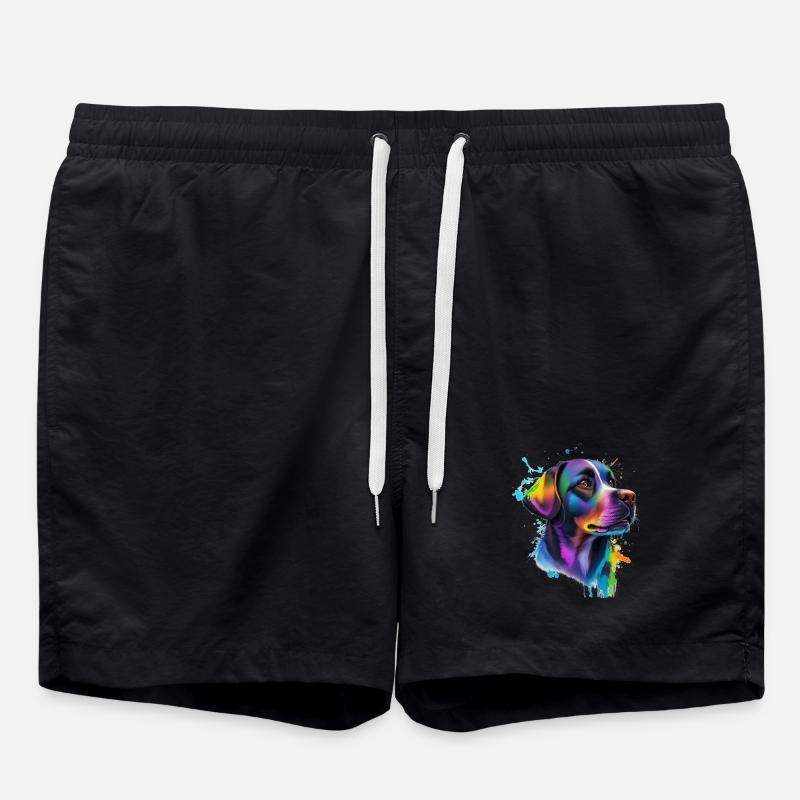Labrador - Badeshorts - Schwarz
