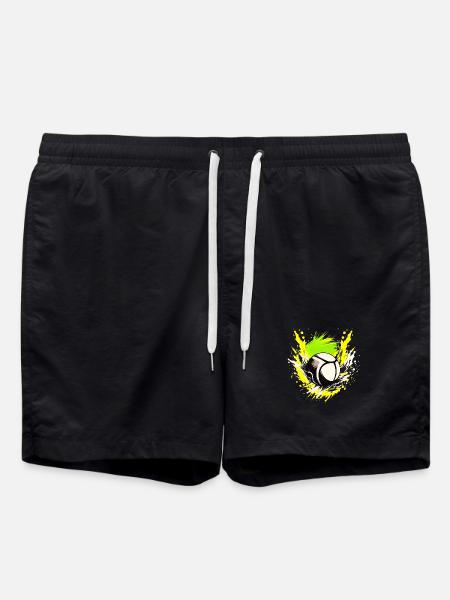 Volleyball Logo - Short de bain - noir