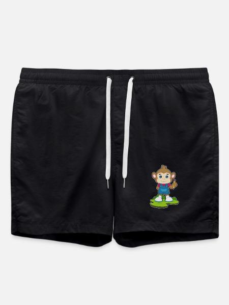 École de crayons Monkey Student - Short de bain - noir