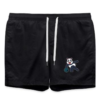Boule de bowling Panda Bowling - Short de bain - noir - Devant - AI Model Male 185 light (185cm)