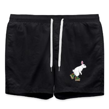 Hase Inline skating Inline skates - Swim Trunks - black - Front - AI Model Male 185 light (185cm)