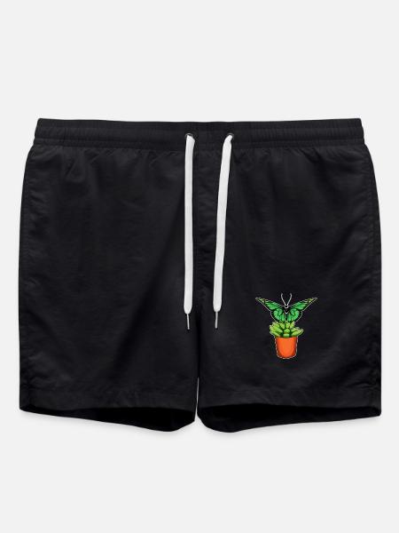 Fleur Papillon - Short de bain - noir