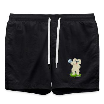 Joueur de volley-ball canin Volleyball - Short de bain - noir - Devant - AI Model Male 185 light (185cm)