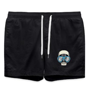 Lunettes de natation crâne été - Short de bain - noir - Devant - AI Model Male 185 light (185cm)