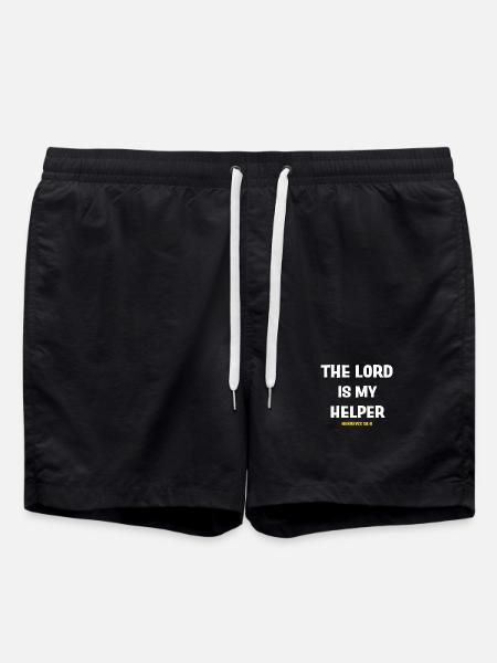 Jésus, Jésus, Jésus Chrétien Chrétien Chrétien - Short de bain - noir