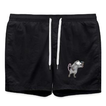 Fléchette Marsupiale Fléchette Fléchette - Short de bain - noir - Devant - AI Model Male 185 light (185cm)