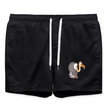 Vulture - Swim Trunks - black - Front - AI Model Male 185 light (185cm)