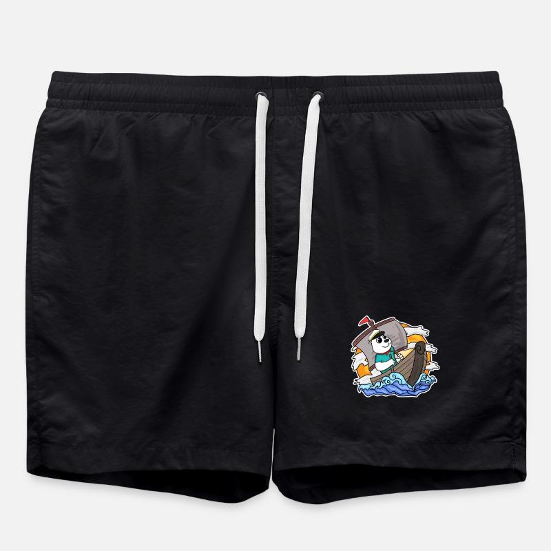 Capitaine Sailor Bear - Short de bain - noir