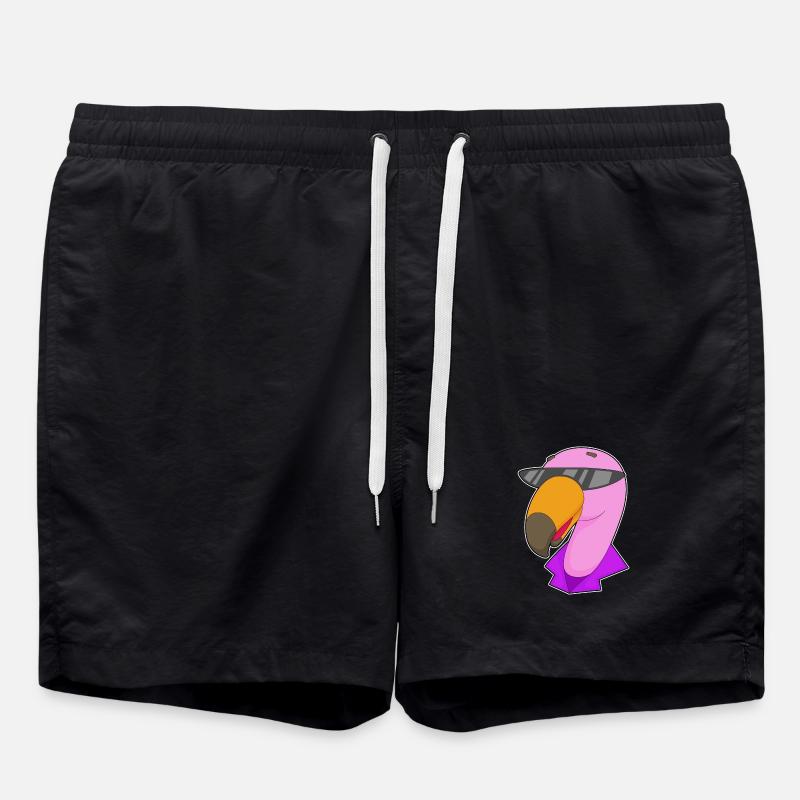 Lunettes de soleil Flamingo - Short de bain - noir