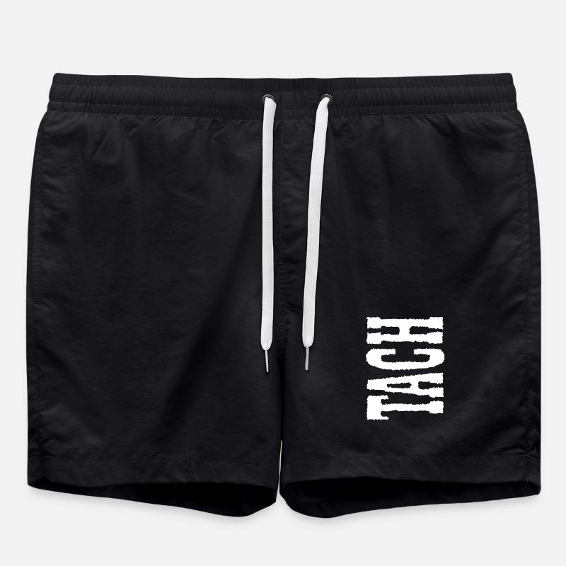 TACH - Badeshorts - Schwarz