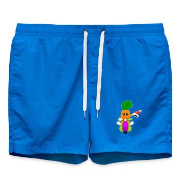Trottinette de Noël Carotte - Short de bain - cobalt blue - Devant