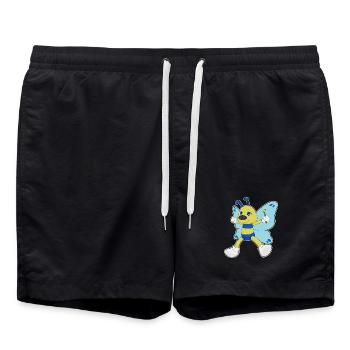 Butterfly Wizard Wand - Swim Trunks - black - Front - AI Model Male 185 light (185cm)