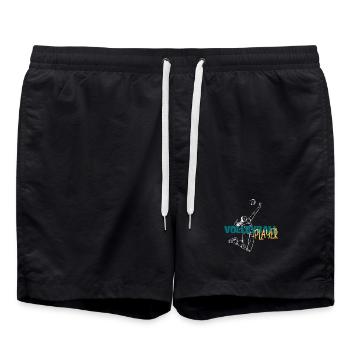 Volley Dive: Dynamic Player Duo - Swim Trunks - black - Front - AI Model Male 185 light (185cm)