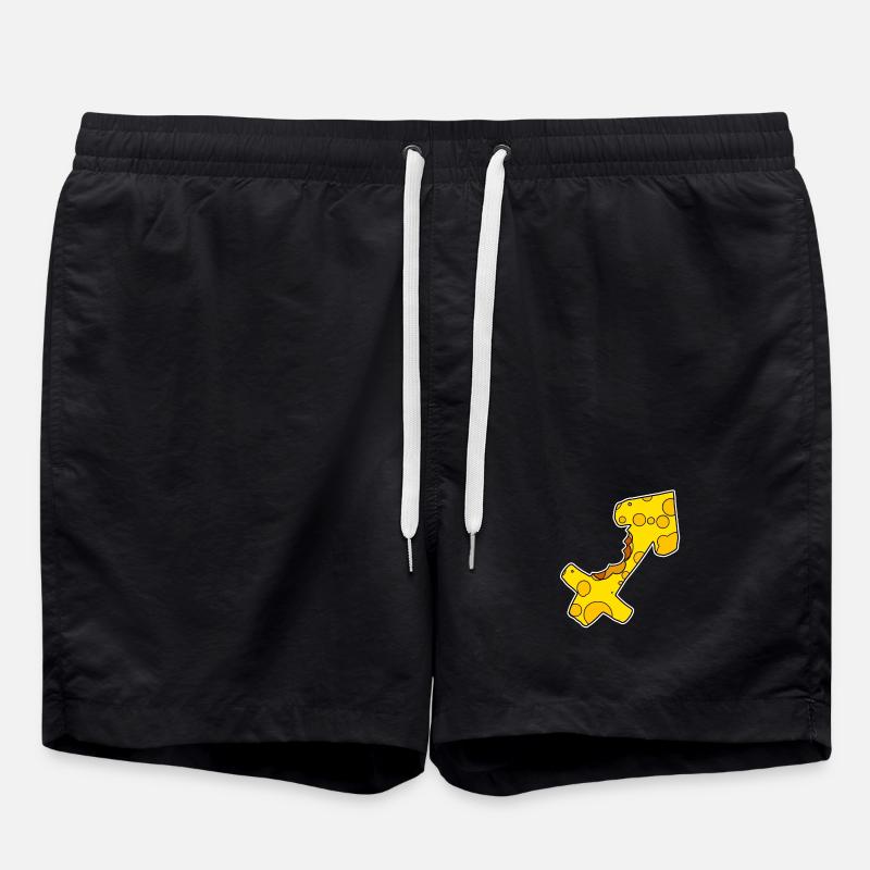 Sternzeichen Schütze Symbol - Badeshorts - Schwarz
