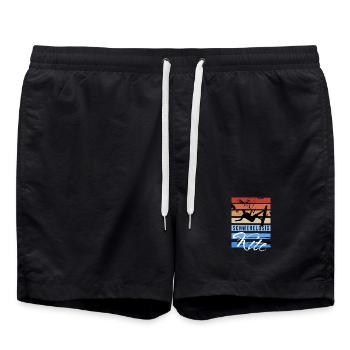 Schwerelosig Kite - Badeshorts - Schwarz - Vorne - AI Model Male 185 light (185cm)
