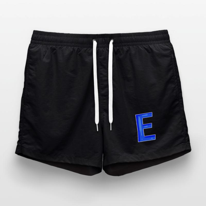 Buchstabe E - Anfangsbuchstabe E Badeshorts