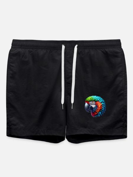 Parrot - Swim Trunks - black
