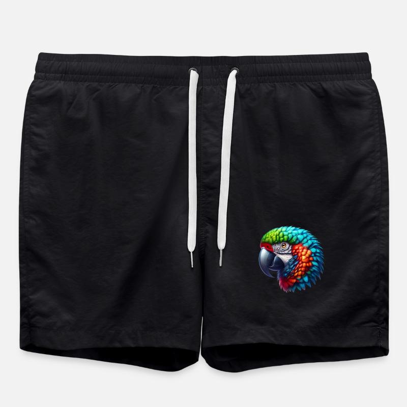 Parrot - Swim Trunks - black