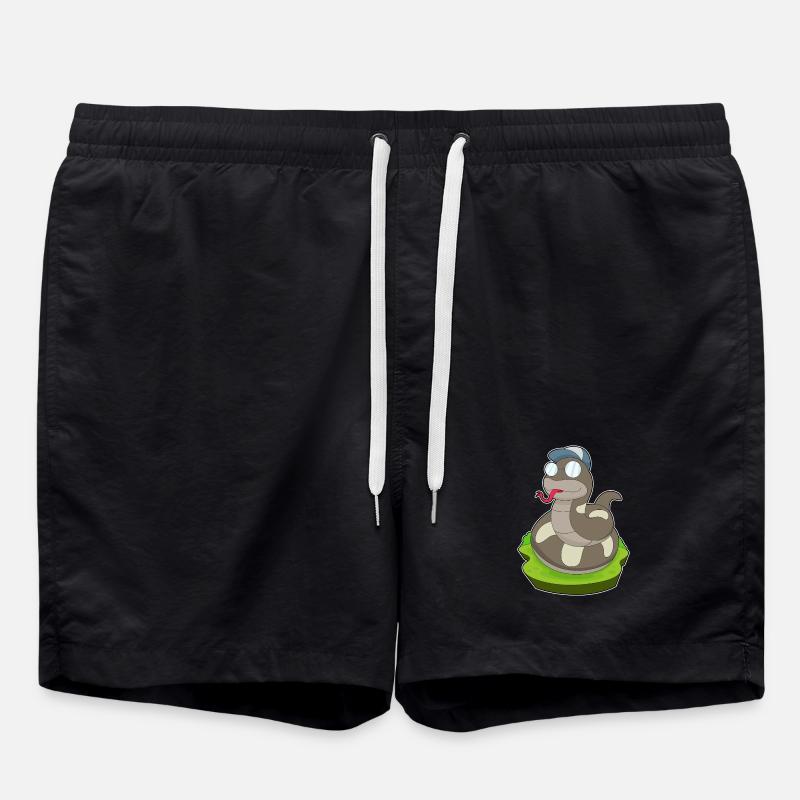 Lunettes Snake - Short de bain - noir