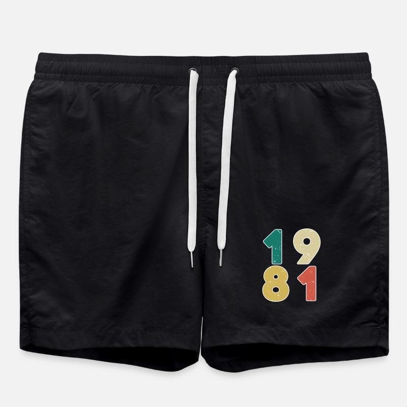 1981 - Year 1981 - Year 1981 - Swim Trunks - black