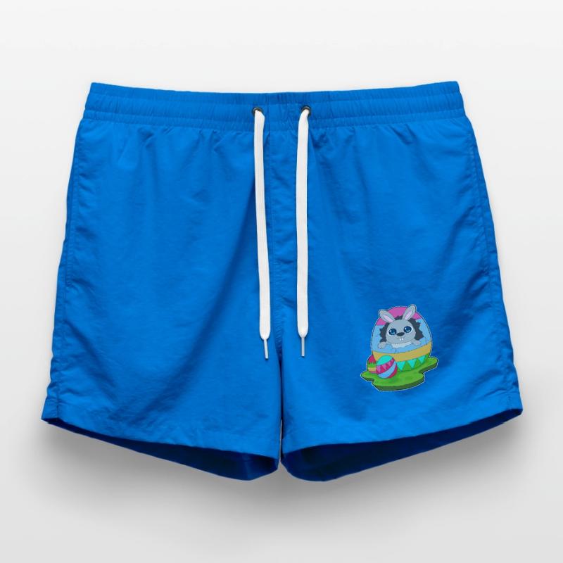 Bunny Easter Easter Egg Swim Trunks